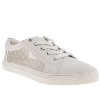 womens schuh white hang time flat shoes womens schuh white hang time flat shoes