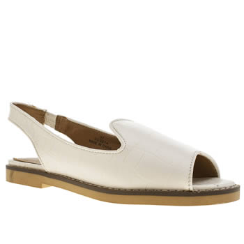 womens schuh white snappy flat shoes womens schuh white snappy flat shoes