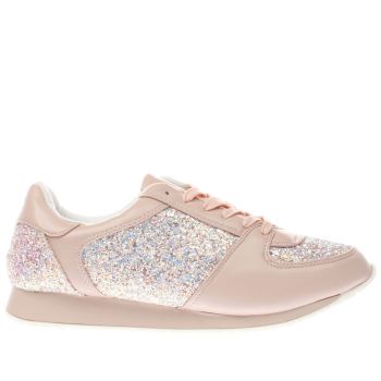 SCHUH PALE PINK VISION TRAINERS SCHUH PALE PINK VISION TRAINERS