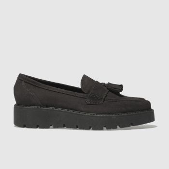 SCHUH DARK GREY STROLLER FLAT SHOES SCHUH DARK GREY STROLLER FLAT SHOES