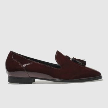 SCHUH BURGUNDY GLEAM FLAT SHOES SCHUH BURGUNDY GLEAM FLAT SHOES