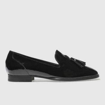 SCHUH BLACK GLEAM FLAT SHOES SCHUH BLACK GLEAM FLAT SHOES