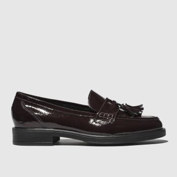 schuh burgundy happiness flat shoes schuh burgundy happiness flat shoes