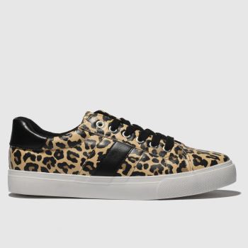 schuh brown mash up trainers schuh brown mash up trainers