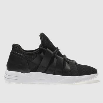 SCHUH BLACK DISTRACTION TRAINERS SCHUH BLACK DISTRACTION TRAINERS