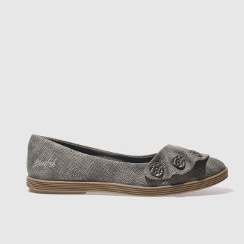 BLOWFISH DARK GREY GARDEN FLAT SHOES BLOWFISH DARK GREY GARDEN FLAT SHOES