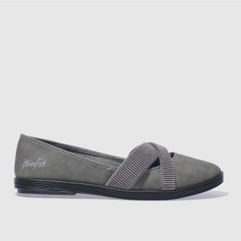 BLOWFISH DARK GREY GABIE FLAT SHOES BLOWFISH DARK GREY GABIE FLAT SHOES
