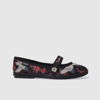BLOWFISH BLACK & RED GOJI HAIKU FLAT SHOES BLOWFISH BLACK & RED GOJI HAIKU FLAT SHOES
