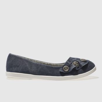 BLOWFISH BLUE GAYLS FLAT SHOES BLOWFISH BLUE GAYLS FLAT SHOES