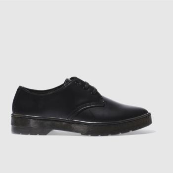 DR MARTENS BLACK CRUISE GIZELLE 3 EYE FLAT SHOES DR MARTENS BLACK CRUISE GIZELLE 3 EYE FLAT SHOES