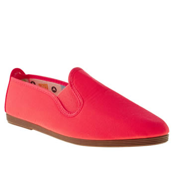 womens flossy pink plimsoll ii flat shoes womens flossy pink plimsoll ii flat shoes