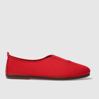 FLOSSY RED CALIFA FLAT SHOES FLOSSY RED CALIFA FLAT SHOES