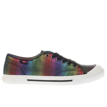 ROCKET DOG BLACK & PINK JUMPIN GOGO FLAT SHOES ROCKET DOG BLACK & PINK JUMPIN GOGO FLAT SHOES