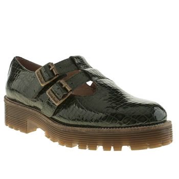 womens red or dead green lecture flat shoes womens red or dead green lecture flat shoes