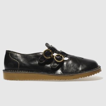RED OR DEAD BLACK MISS BRODY FLAT SHOES RED OR DEAD BLACK MISS BRODY FLAT SHOES