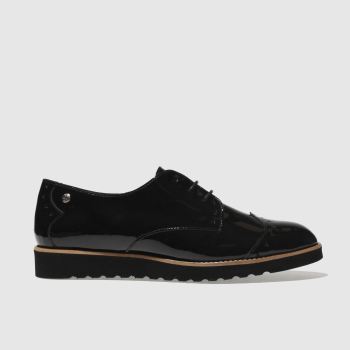 RED OR DEAD BLACK MISS PARKIN FLAT SHOES RED OR DEAD BLACK MISS PARKIN FLAT SHOES
