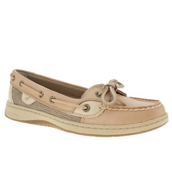 womens sperry tan angelfish flat shoes womens sperry tan angelfish flat shoes
