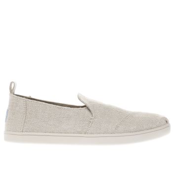 TOMS NATURAL DECONSTRUCTED ALPARGATA FLAT SHOES TOMS NATURAL DECONSTRUCTED ALPARGATA FLAT SHOES