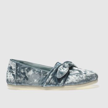 TOMS TURQUOISE ALPARGATA VELVET FLAT SHOES TOMS TURQUOISE ALPARGATA VELVET FLAT SHOES