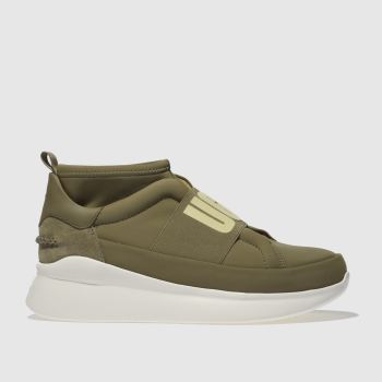 UGG KHAKI NEUTRA SNEAKER TRAINERS UGG KHAKI NEUTRA SNEAKER TRAINERS