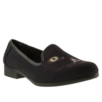 womens youth rise up black & green kitty flat shoes womens youth rise up black & green kitty flat shoes