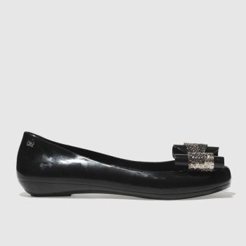 ZAXY BLACK & SILVER POP GLAM FLAT SHOES ZAXY BLACK & SILVER POP GLAM FLAT SHOES