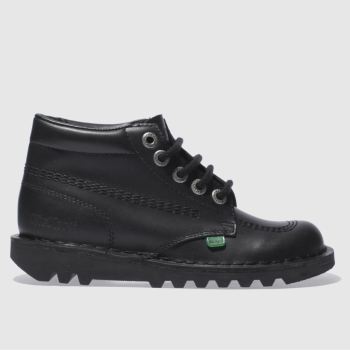 KICKERS BLACK HI II BOOTS KICKERS BLACK HI II BOOTS