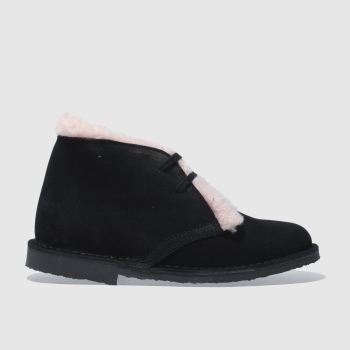 SCHUH BLACK & PINK NIFTY BOOTS SCHUH BLACK & PINK NIFTY BOOTS