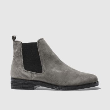 SCHUH GREY PROMPT BOOTS SCHUH GREY PROMPT BOOTS