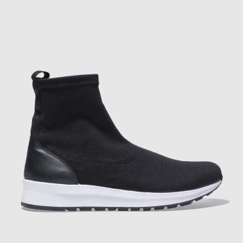 SCHUH BLACK & WHITE AIR TIME BOOTS SCHUH BLACK & WHITE AIR TIME BOOTS