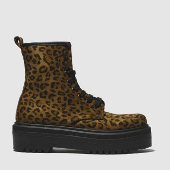SCHUH BLACK & BROWN BIG DEAL BOOTS SCHUH BLACK & BROWN BIG DEAL BOOTS