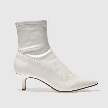 SCHUH WHITE STRIKE A POSE BOOTS SCHUH WHITE STRIKE A POSE BOOTS