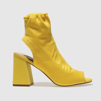 SCHUH YELLOW SWISH BOOTS SCHUH YELLOW SWISH BOOTS