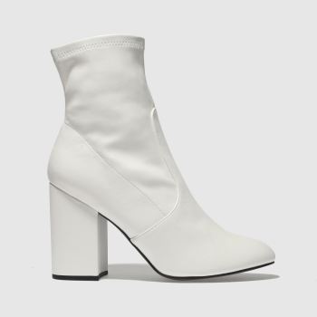 SCHUH WHITE SOLO BOOTS SCHUH WHITE SOLO BOOTS