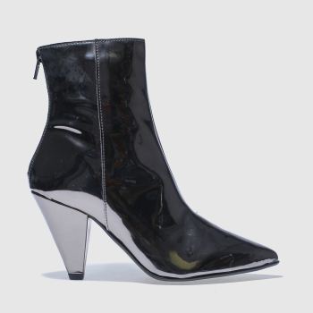 SCHUH PEWTER JUDGEMENT BOOTS SCHUH PEWTER JUDGEMENT BOOTS