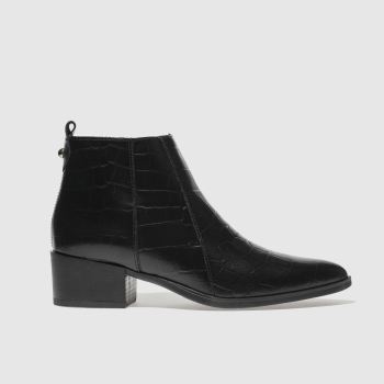 SCHUH BLACK LYLE BOOTS SCHUH BLACK LYLE BOOTS