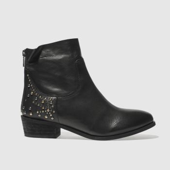 SCHUH BLACK GALACTIC BOOTS SCHUH BLACK GALACTIC BOOTS