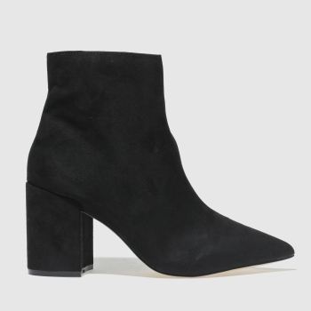 SCHUH BLACK ON POINT BOOTS SCHUH BLACK ON POINT BOOTS