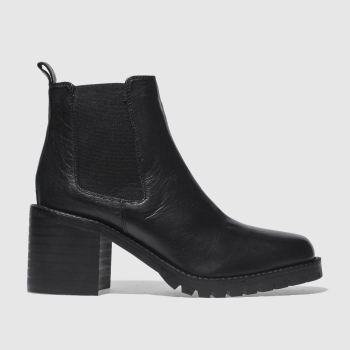 SCHUH BLACK STRUT BOOTS SCHUH BLACK STRUT BOOTS