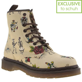 womens dr martens stone 8 eye tattoo boots womens dr martens stone 8 eye tattoo boots