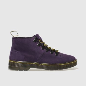 DR MARTENS PURPLE LAHAVA 6 EYE LINED CHUKKA BOOTS DR MARTENS PURPLE LAHAVA 6 EYE LINED CHUKKA BOOTS