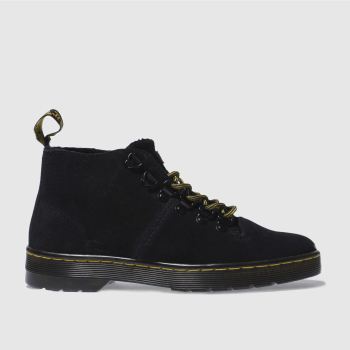 DR MARTENS BLACK LAHAVA 6 EYE LINED CHUKKA BOOTS DR MARTENS BLACK LAHAVA 6 EYE LINED CHUKKA BOOTS