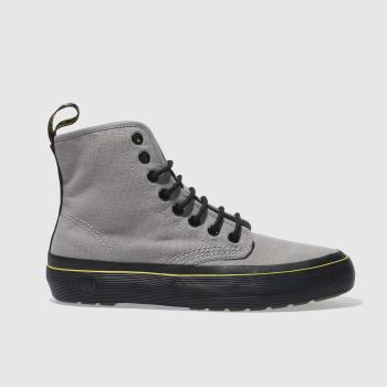DR MARTENS GREY MONET 8 EYE BOOTS DR MARTENS GREY MONET 8 EYE BOOTS