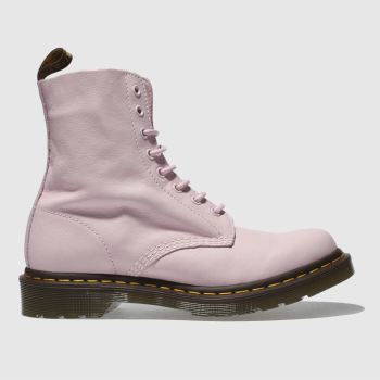 DR MARTENS PALE PINK PASCAL 8 EYE BOOT BOOTS DR MARTENS PALE PINK PASCAL 8 EYE BOOT BOOTS