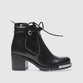 FLY LONDON BLACK LUXE BOOTS FLY LONDON BLACK LUXE BOOTS