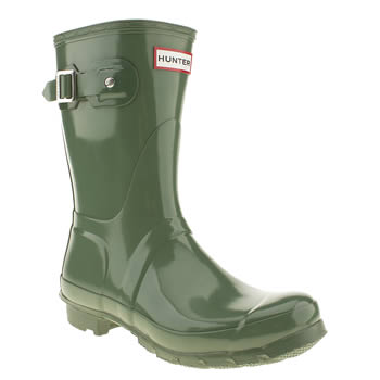 womens hunter green original gloss short ii boots womens hunter green original gloss short ii boots