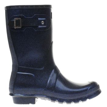 HUNTER NAVY ORIGINAL STARCLOUD SHORT BOOTS HUNTER NAVY ORIGINAL STARCLOUD SHORT BOOTS