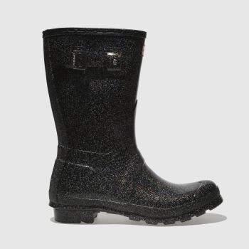 HUNTER BLACK ORIGINAL STARCLOUD SHORT BOOTS HUNTER BLACK ORIGINAL STARCLOUD SHORT BOOTS