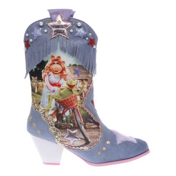 IRREGULAR CHOICE PALE BLUE MUPPETS SHES HIP HES HOP BOOTS IRREGULAR CHOICE PALE BLUE MUPPETS SHES HIP HES HOP BOOTS
