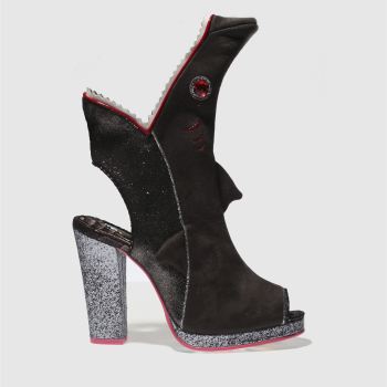 IRREGULAR CHOICE GREY & SILVER BITE ME BOOTS IRREGULAR CHOICE GREY & SILVER BITE ME BOOTS